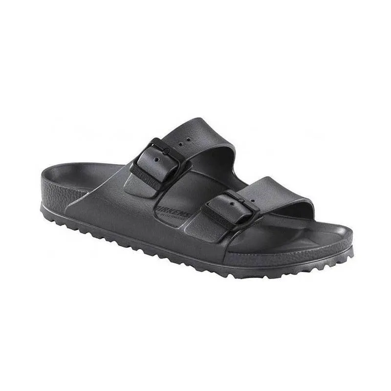 Improved Traction Arch Cushioning Women's Arizona EVA (NARROW) Metallic Anthracite