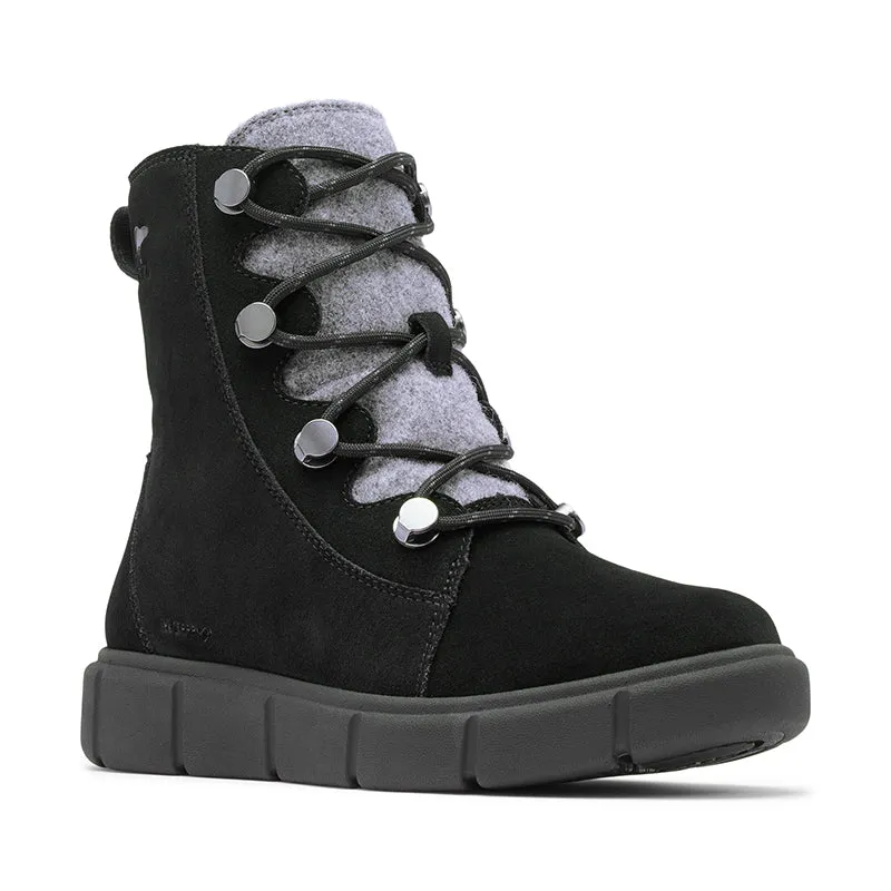 Women's Explorer III Joan Waterproof Black/Black Snow Winter Outdoor Gear Snow Heavy Duty Trek