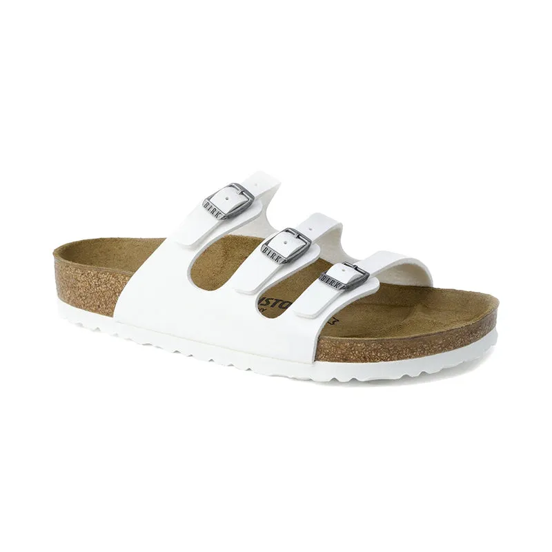 Aerodynamic Comfortable Padding Women's Florida White Birko-Flor