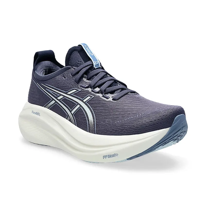 Women's Gel-Nimbus 27 Indigo Fog/Cool Grey Recycled Material
