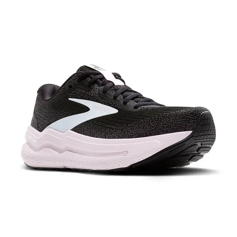 Midsole Cushion Recycled Material Women's Ghost Max 2 Black/White/Orchid Ice