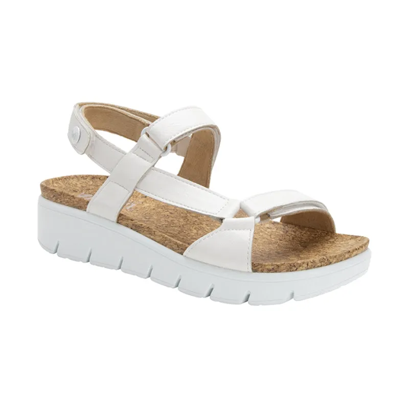 Beach Ready Footwear Streamlined Women's Henna White