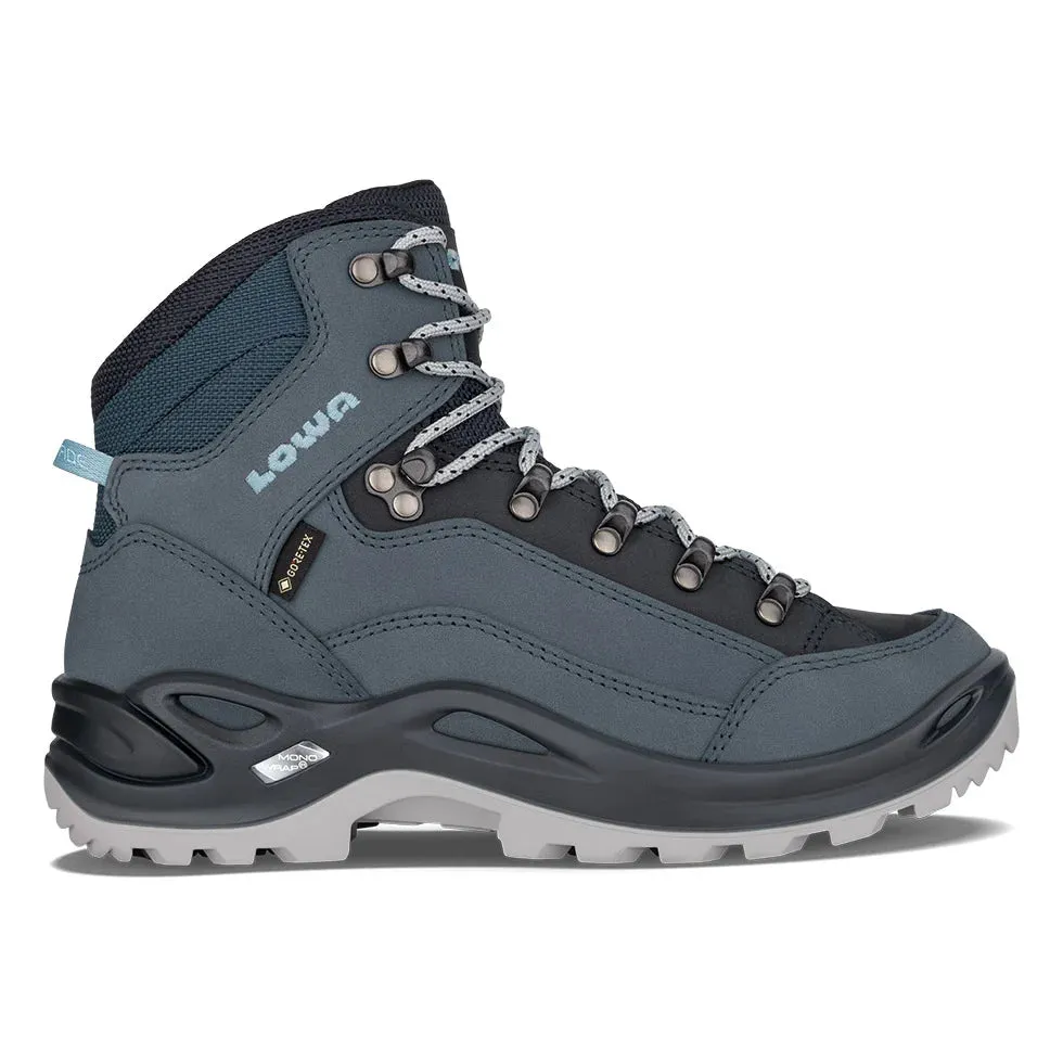 Women's Lowa Renegade GTX Mid Smokeblue Concert Look