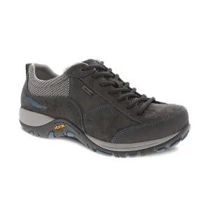 Women's Paisley Waterproof Grey/Blue Suede Insole Cover Sharp