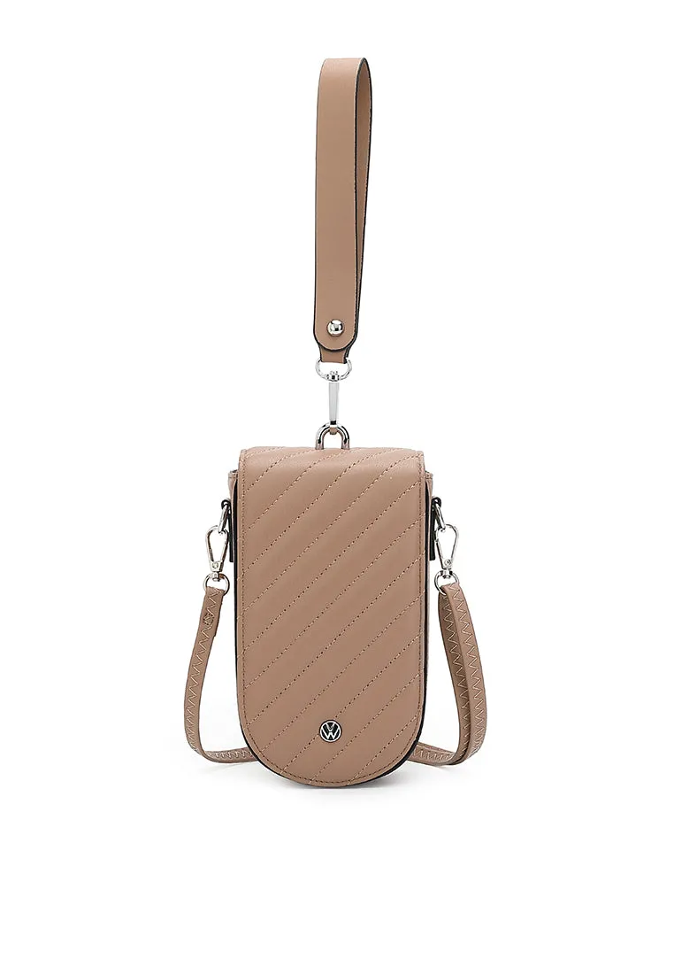 Women's Quilted Sling Purse / Wallet / Sling Bag - KP 016