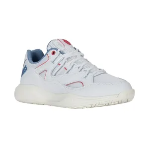 Women's Tura Team White/Faded Denim Comfort Fit Collar Opening