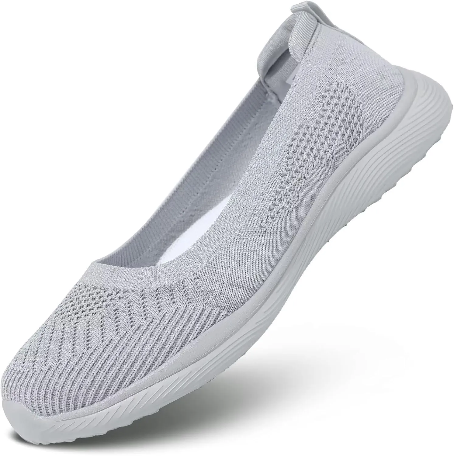 Womens Walking Shoes Loafer Sneakers Mesh Casual Ballet Flat Nurse Casual Dress Clothes Work Shoes