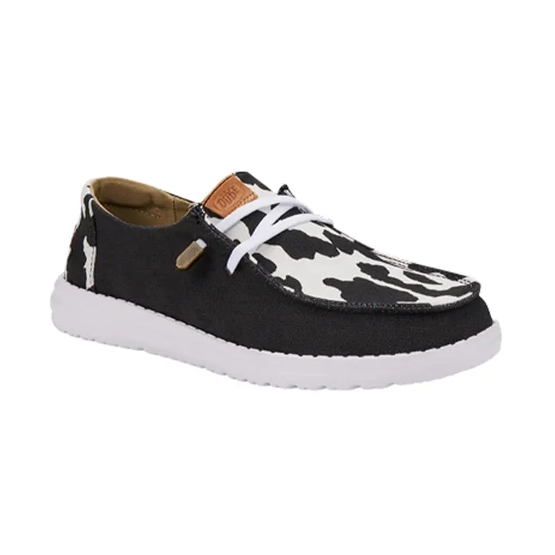 Comfortable Step Comfy Motion Women's Wendy Animal Black/Cow