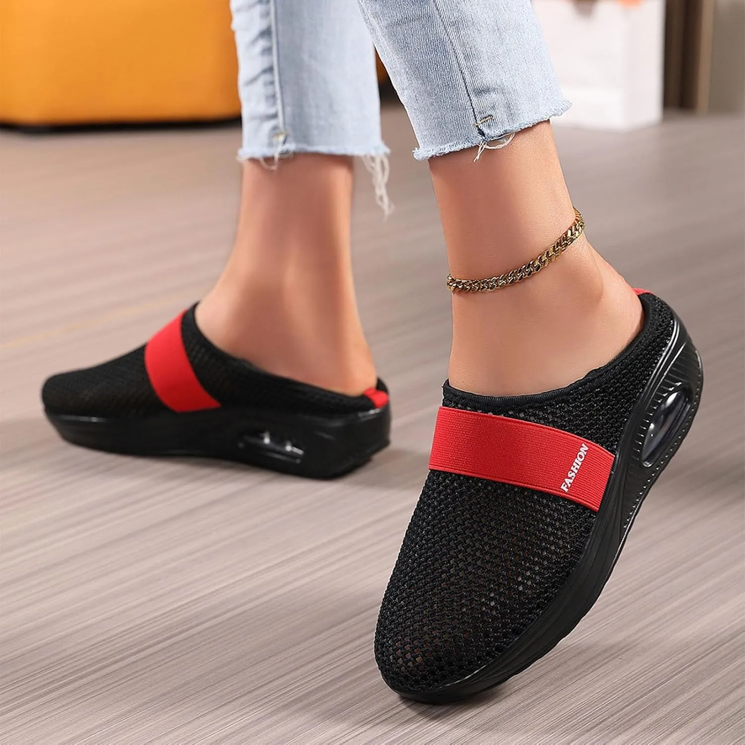Workout Athletic Sport Shoes for Men Slip On Lightweight Breathable Fashion Sneaker Business Formal Dress Shoes