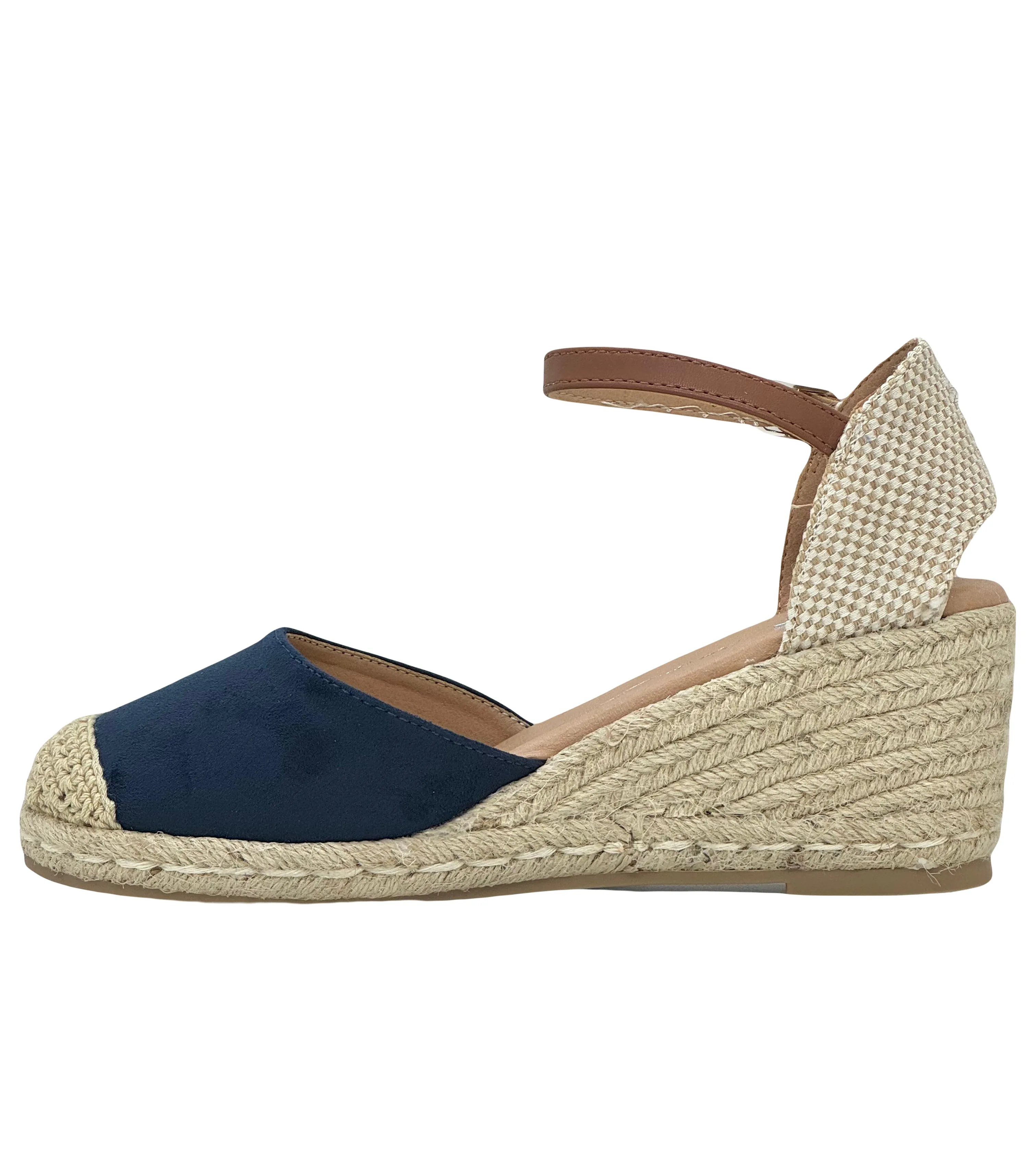 XTI Ladies Flat Ankle Strap Sandal