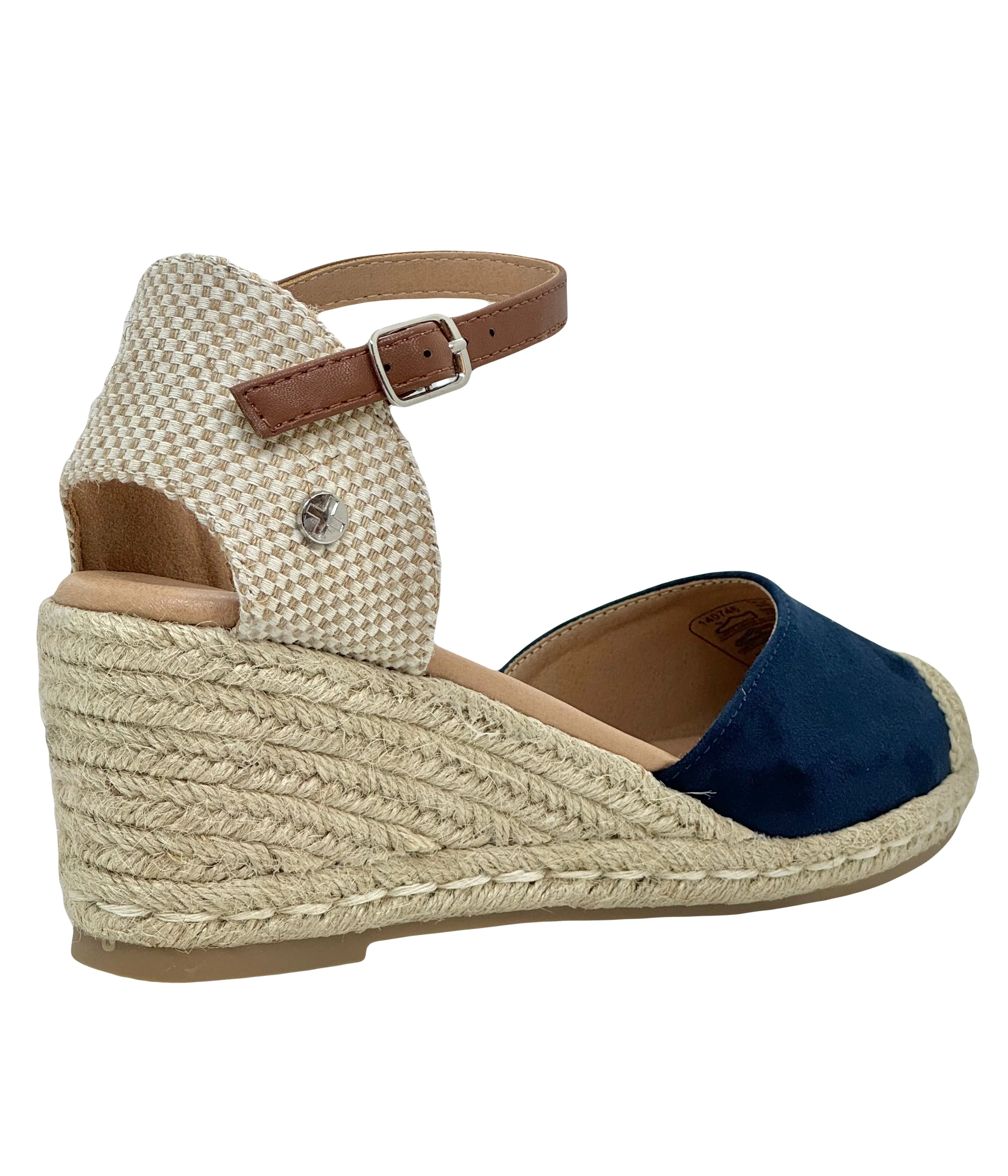 XTI Ladies Flat Ankle Strap Sandal