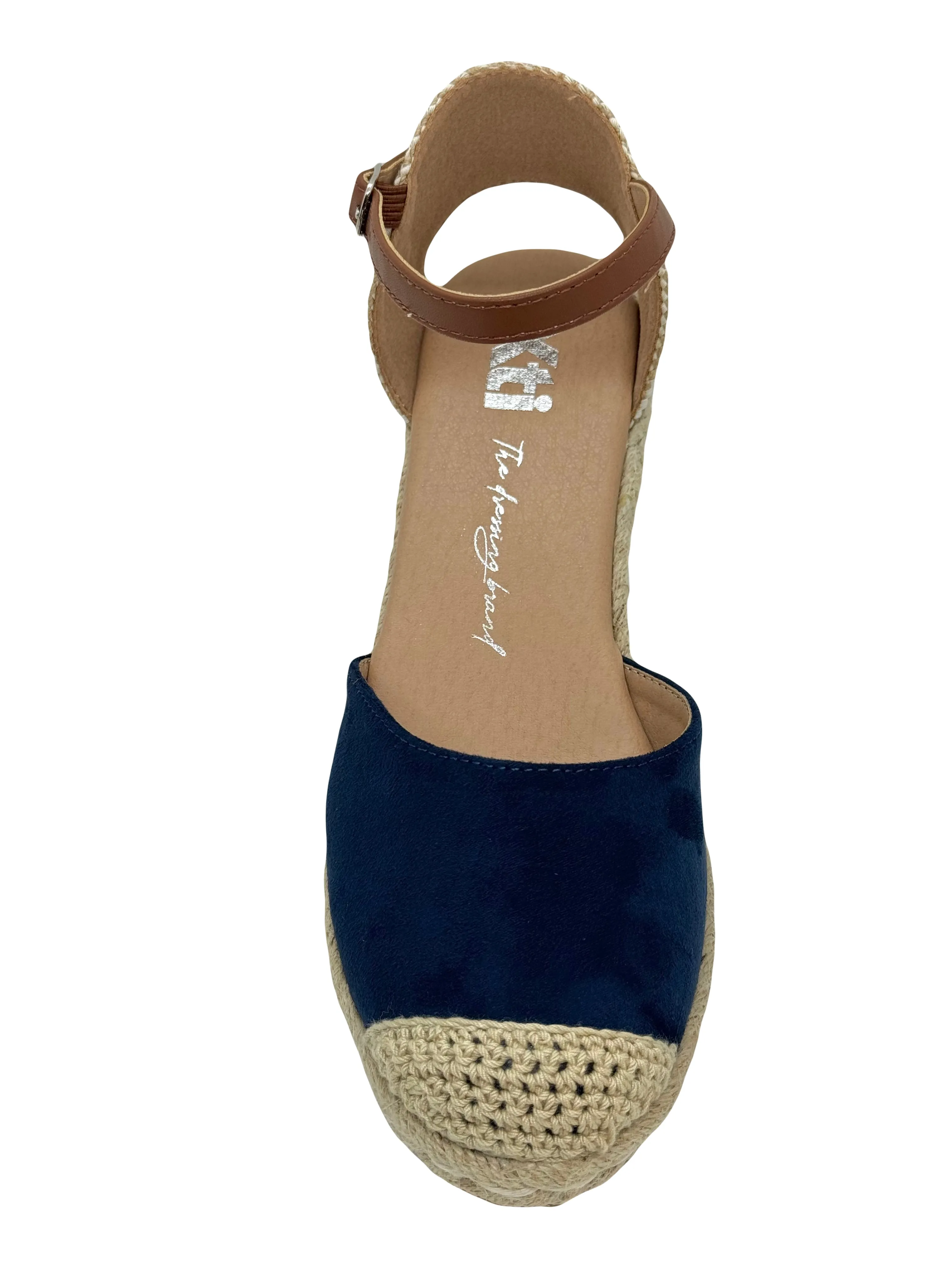 XTI Ladies Flat Ankle Strap Sandal