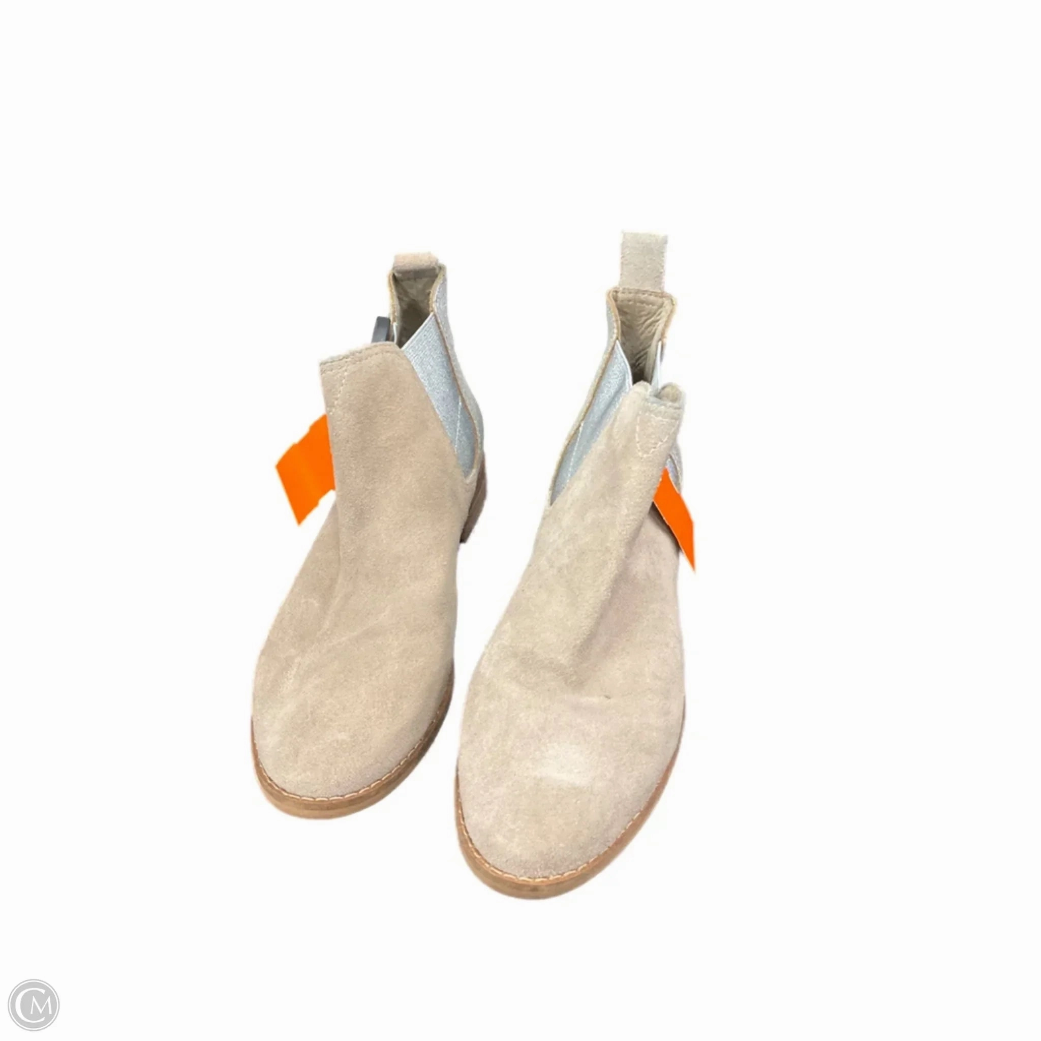 Field Travel Boots Ankle Flats By Toms In Tan, Size: 6