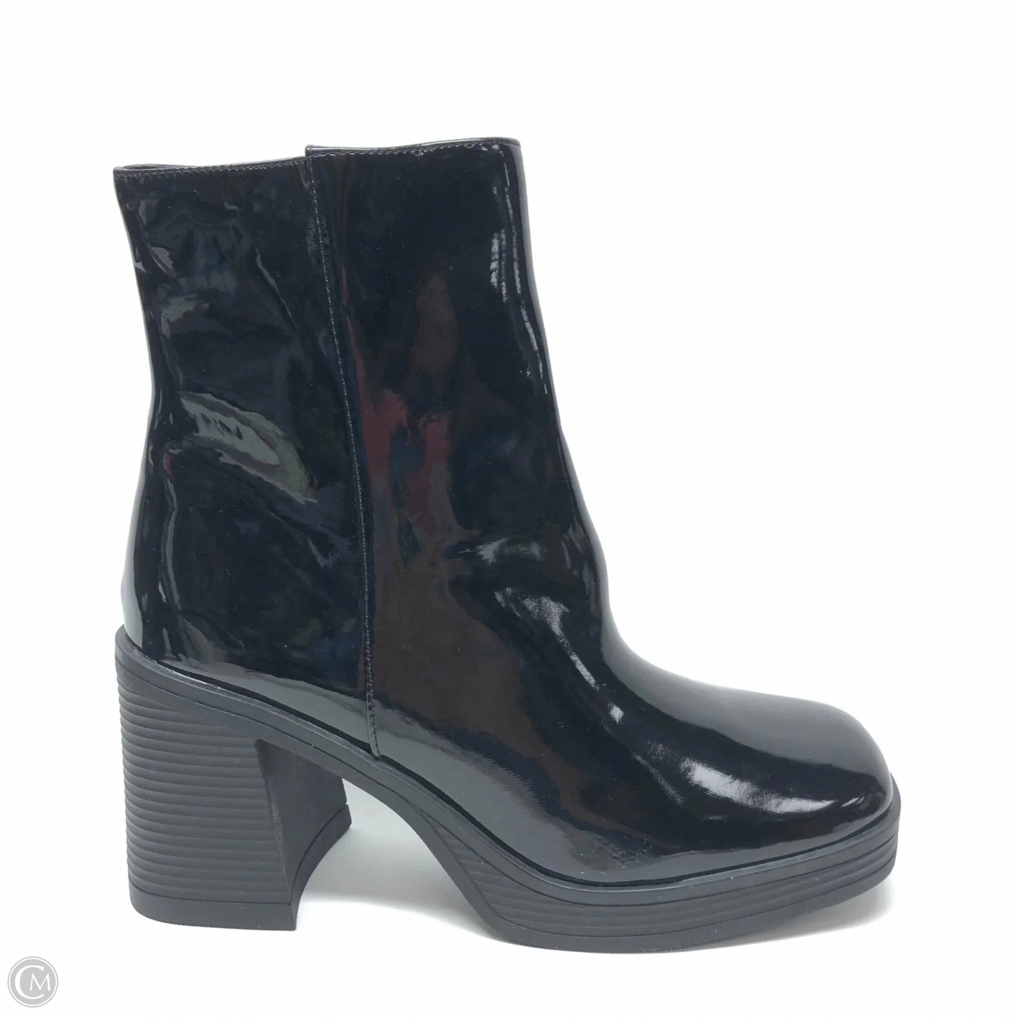 Wild Edge Insulated Snow Trekker Boots Ankle Heels By Rouge In Black, Size: 12