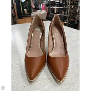 Shoes Heels Stiletto By Bcbgeneration In Brown & Gold, Size: 10 Bold Stilettos