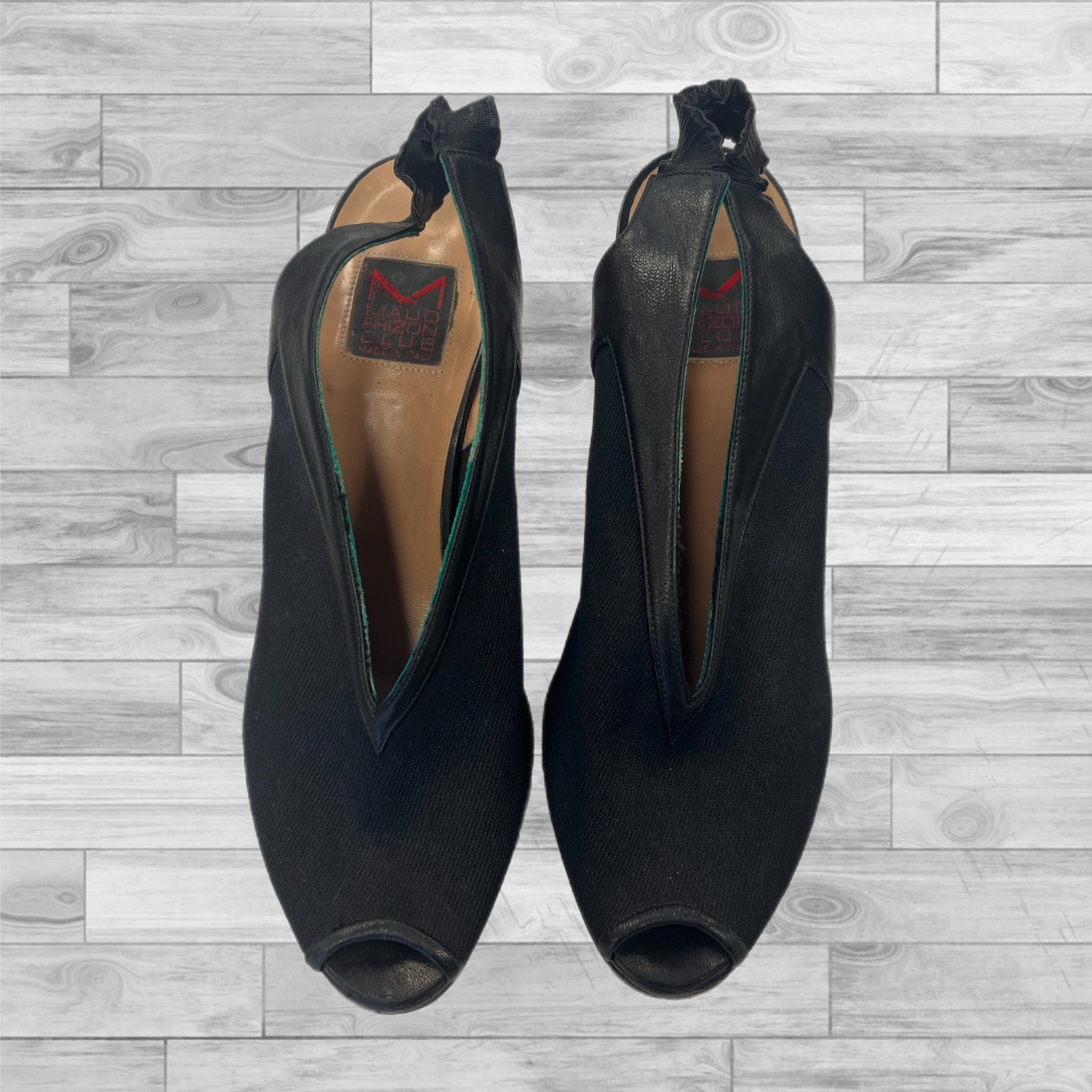 Shoes Heels Block By Cmb In Black, Size: 7 Elegant Platform Sandals Stylish